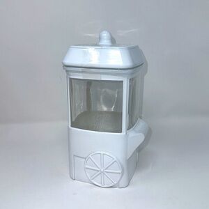 NWT Target Bullseye Playground White Popcorn Cart Jar *Valentine's Day 2023*